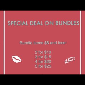 SPECIAL ON BUNDLES